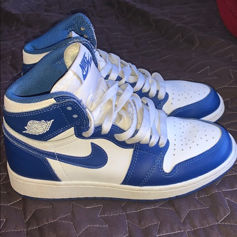 Jordans Storm blue 1s